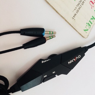 [Ảnh thật phía sau] Headphone Ovann X5c chuyên game