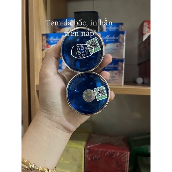 Kem meiduzi nhật bản 2 tem trên nắp