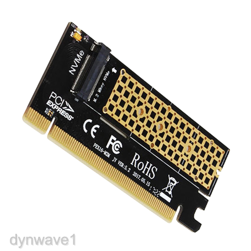Thẻ Mở Rộng 16X Sang NVMe M.2 M-Key SSD Tốc Độ Cao