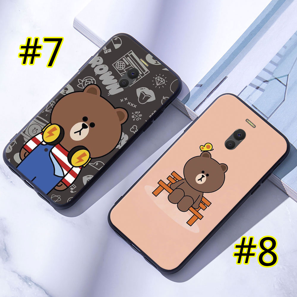 Ốp điện thoại mềm họa tiết Line Friends cho Meizu M6 Note M6S M6T