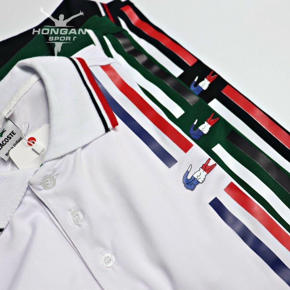 Áo Polo Nam Thể Thao Cao Cấp, Áo Polo Nam Có Cổ Ngắn Tay Cá Sấu VNXK Ful Tag