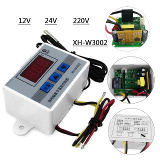 Đồng hồ đo nhiệt độ kỹ thuật số cho máy tính XH-W3002 DC 12V / 24V với đầu dò