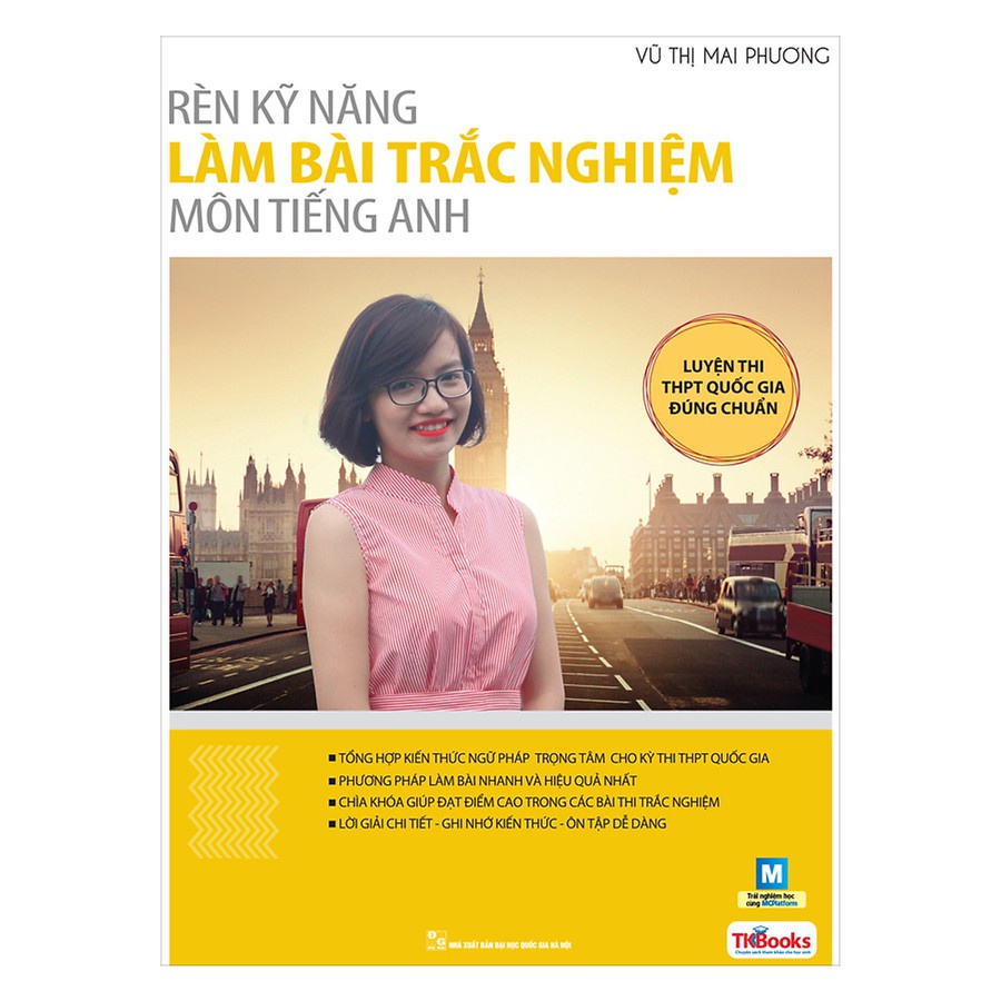 Sách - Rèn Kỹ Năng Làm Bài Trắc Nghiệm Môn Tiếng Anh