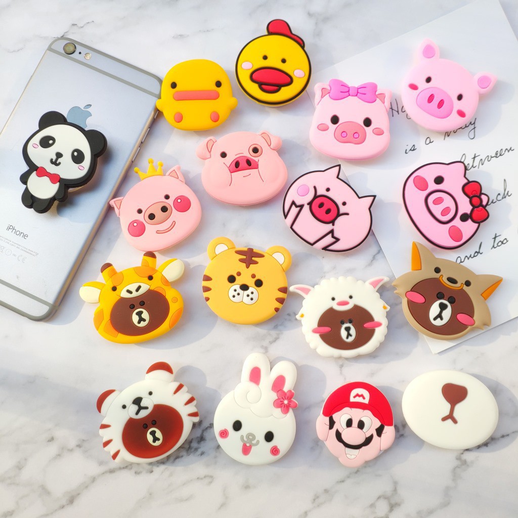 Giá đỡ điện thoại hình thú ngỗ nghĩnh cute (POP)