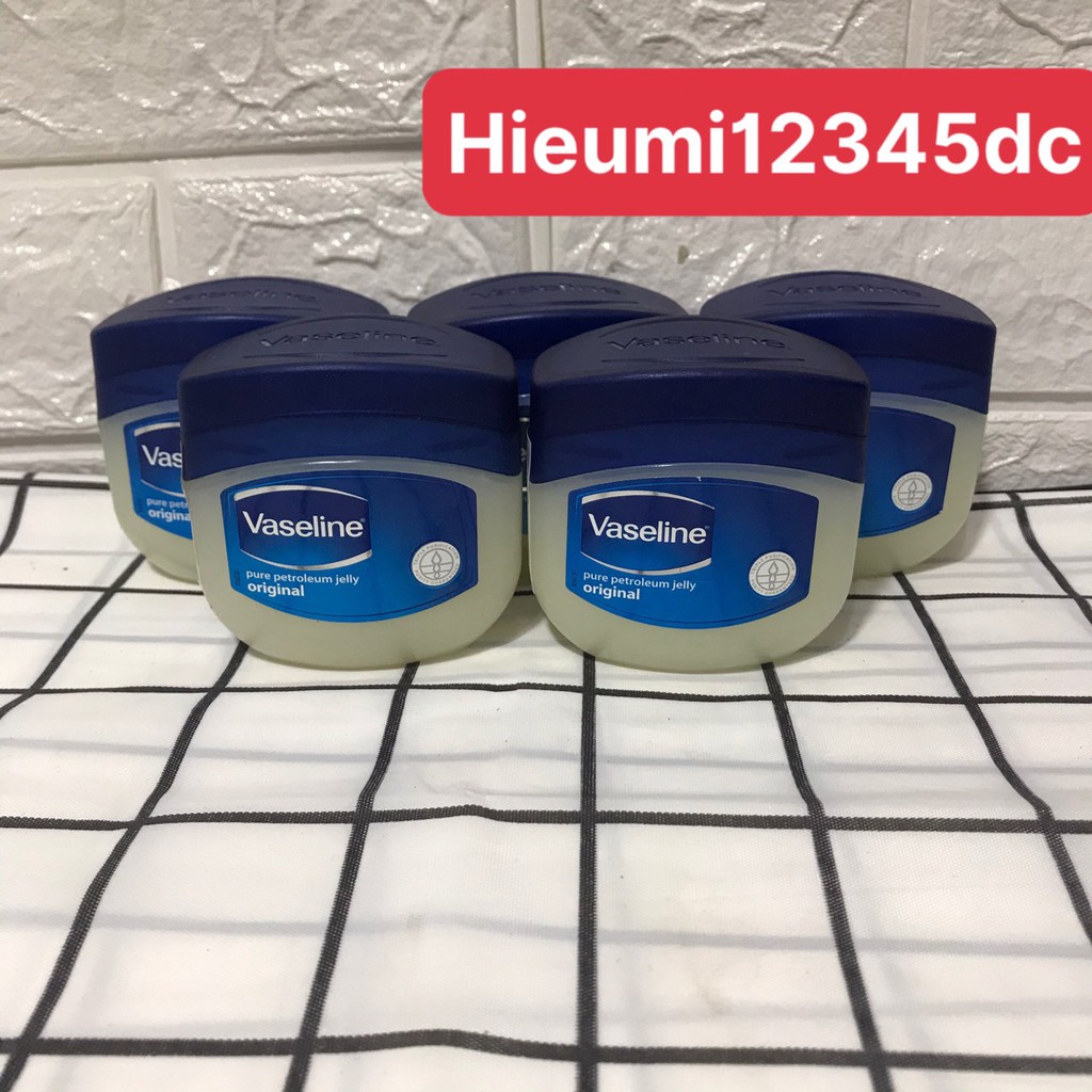 Sáp Dưỡng Ẩm Vaseline Original Pure Petroleum Jelly 100ml