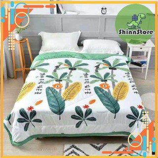 Chính Hãng - Chăn mền, chăn hè zara home 2mx2m3 cotton đũi