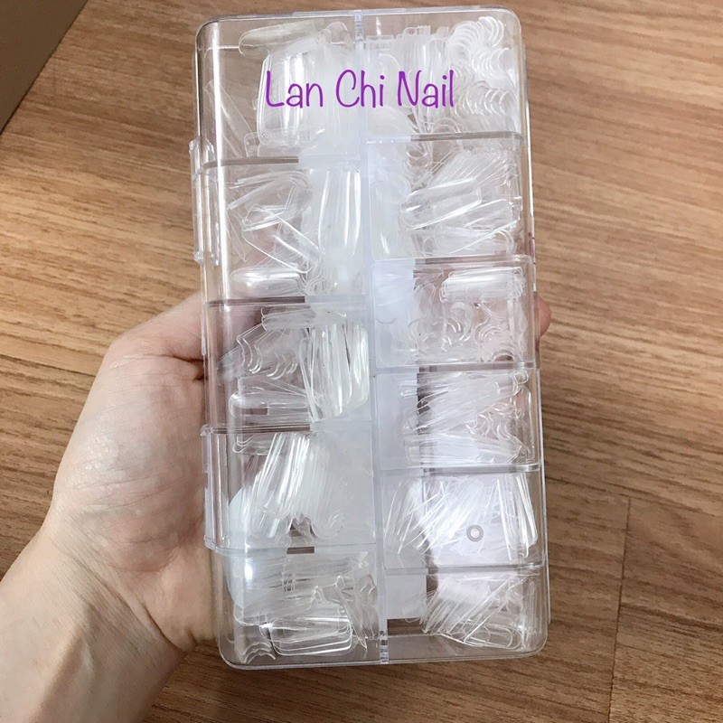 Móng úp HSM form vuông Hàn Quốc - LanChiNail