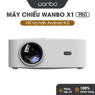 Máy chiếu thông minh Wanbo X1 Pro sử dụng Android 9.0 /8GB RAM /Hiệu chỉnh Keystone / Rạp phim tại nhà