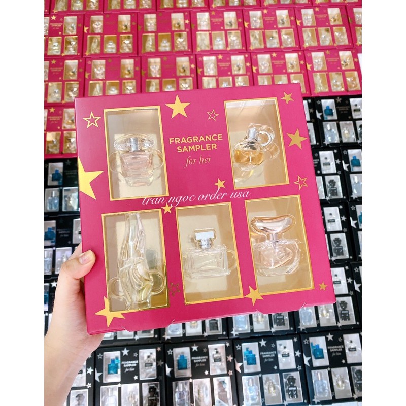 SET NƯỚC HOA MACY's NAM VÀ NỮ 5 MÓN (Sẳn) | BigBuy360 - bigbuy360.vn