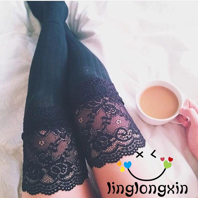 Vớ nữ giữ ấm dài trên đầu gối
