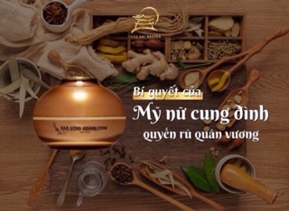 GEL MASSAGE TOÀN THÂN CAO GỪNG HOÀNG CUNG 150Gr