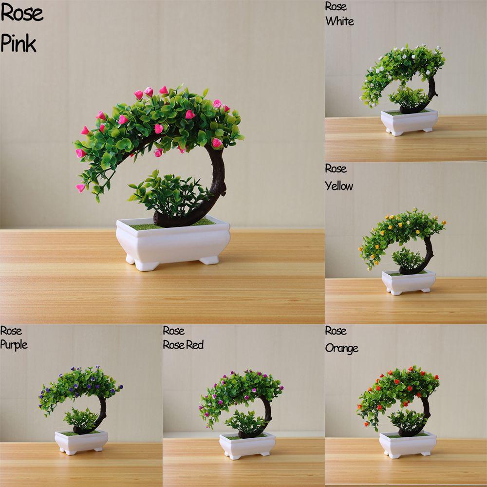 1 Cây Bonsai Giả Để Bàn Trang Trí Nhà Cửa