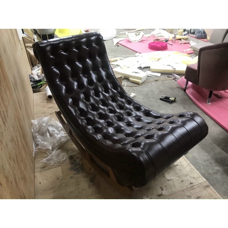 Ghế sofa thư giãn bập bênh da cao cấp xuất khẩu, giá xưởng