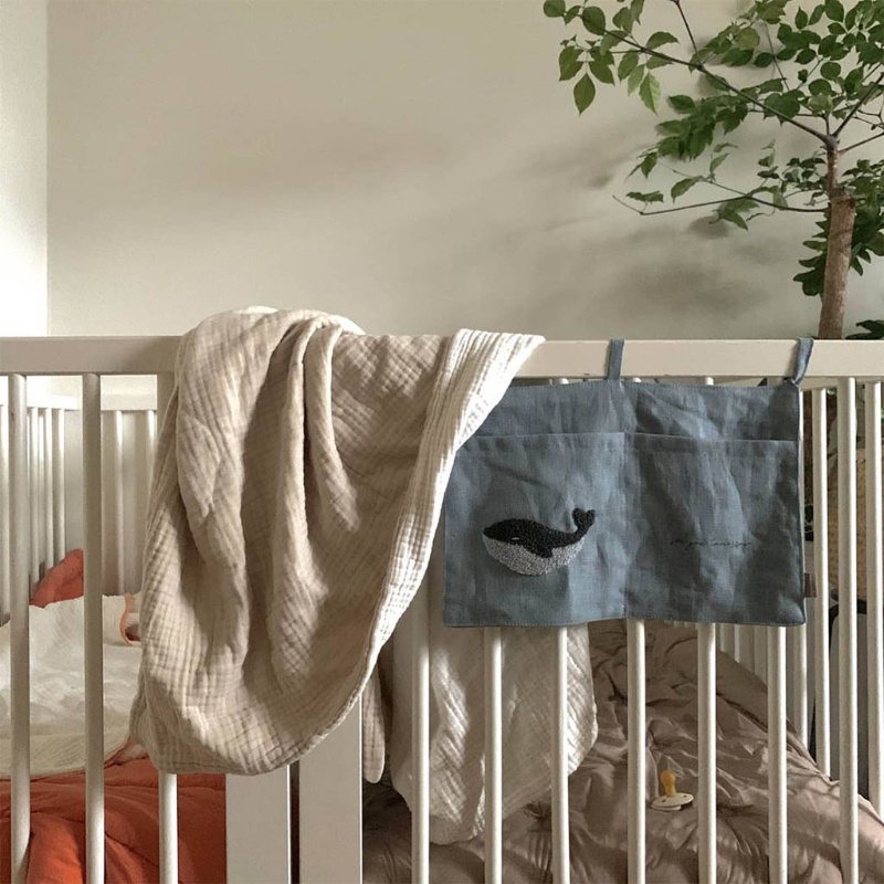 Túi Đựng Tã Lót / Đồ Chơi Treo Nôi Em Bé Tiện Dụng
