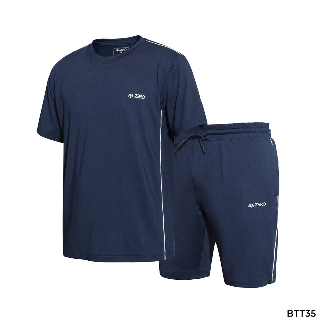 Bộ Mặc Nhà Thể Thao Nam Chất Thun Viền Tay Mùa Hè Phong Cách ZERO | BigBuy360 - bigbuy360.vn