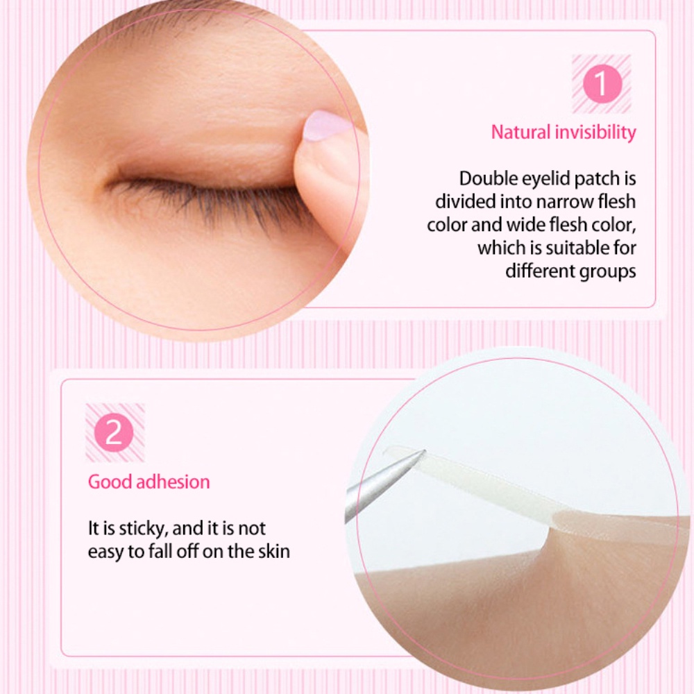 Bộ 600 miếng dán kích mí vô hình tự nhiên kiểu L/S | BigBuy360 - bigbuy360.vn