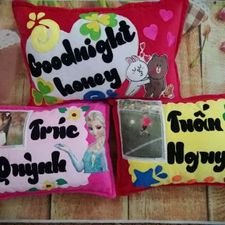 Combo 3 gối handmade theo yêu cầu