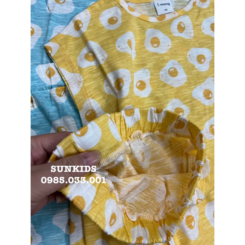 Bộ cotton xuất Hàn I-mong hình trứng