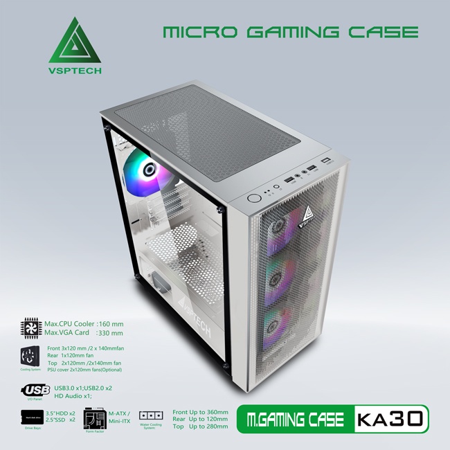 Vỏ Case VSP KA30 WHITE