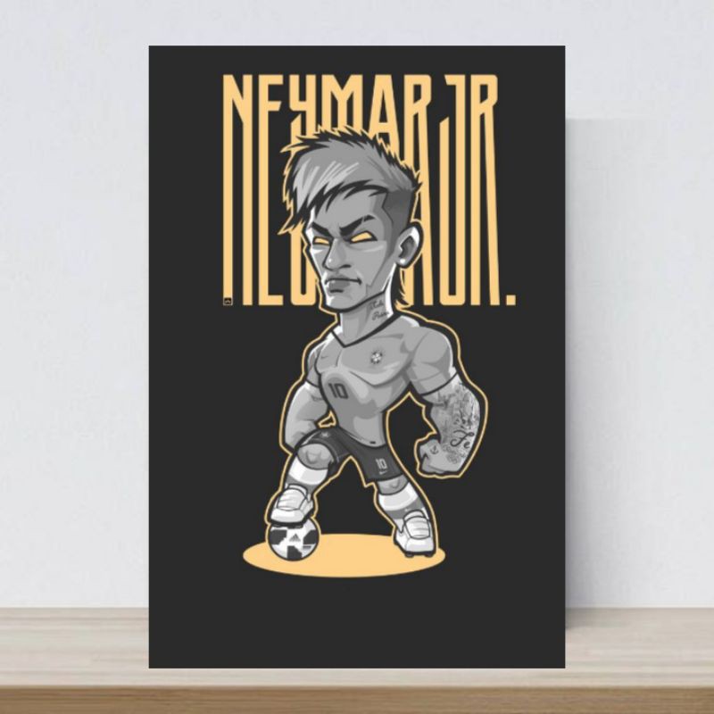 Tranh Treo Tường Avataker Neymar Jr 02 / A3 Plus / No Không Khung