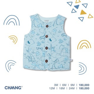 Áo gile thu đông Chaang cotton cho bé