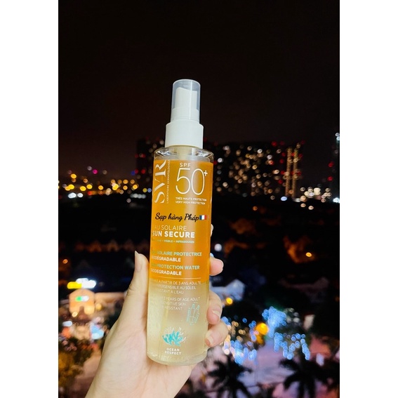 Xịt chống nắng SVR Sun Secure Eau Solaire SPF 50+ 200ml