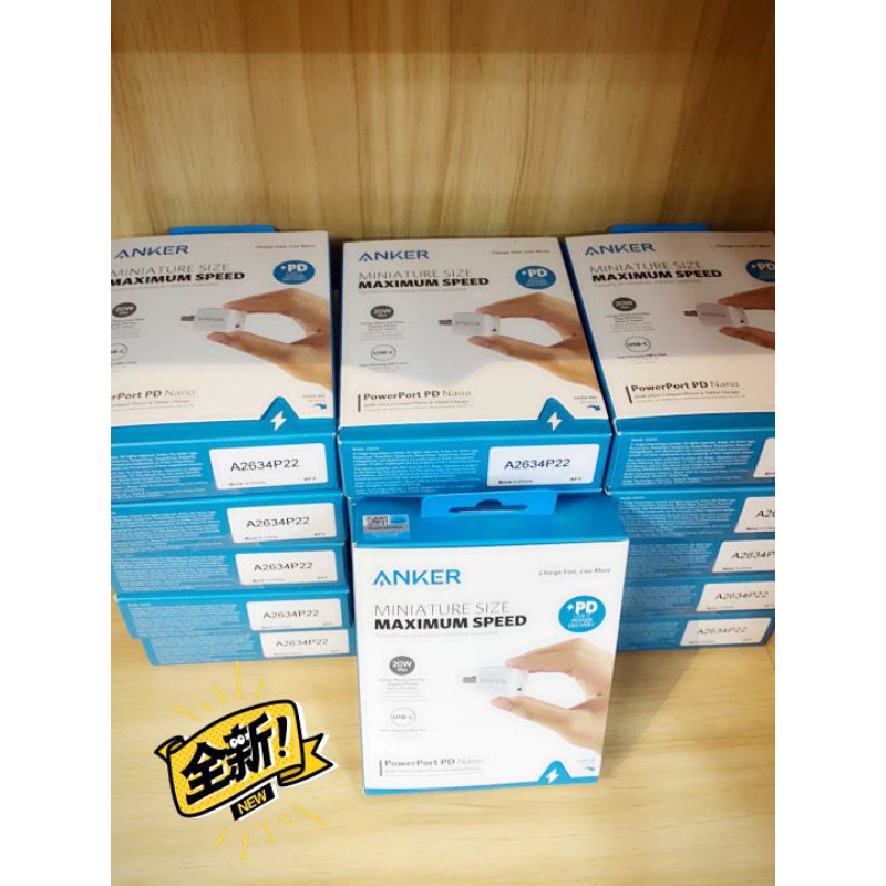 Củ Sạc Anker chính hãng Power port PD Nano 20W - A2634