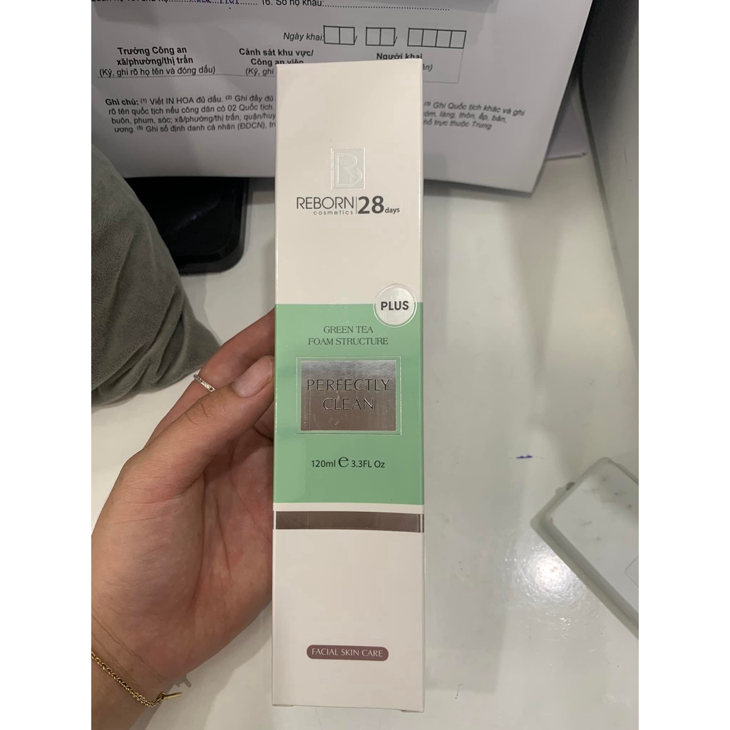 Sữa Rửa Mặt Trà Xanh Reborn Chính Hãng 100ml 💕FREESHIP