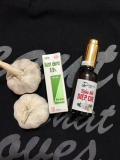 Combo tinh dầu tỏi + tinh dầu tràm