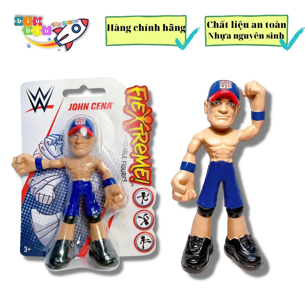 Mô hình đô vật Mỹ WWE - Hàng chính hãng Mattel