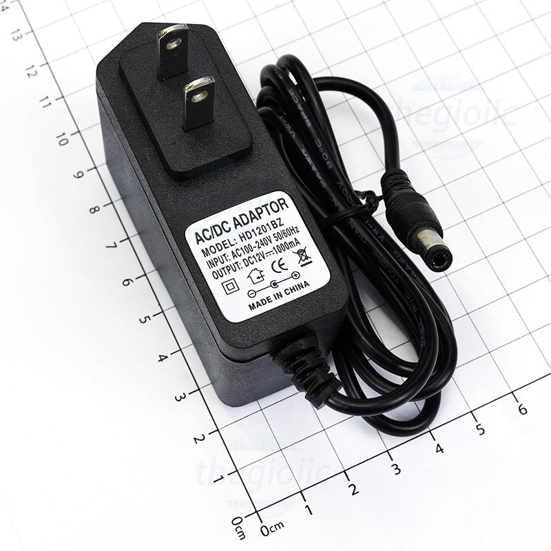 Nguồn adapter 12V 1A 2A chân thường chân kim cho bộ phát Wifi thiết bị mạng APELE