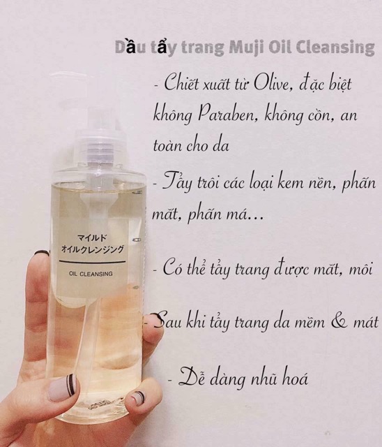 Dầu tẩy trang Muji Oil Cleansing