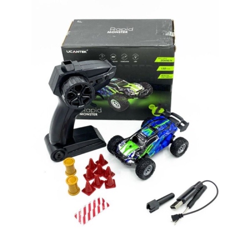 Xe điều khiển Mini xmaxx 1/32 tốc độ cao đúng chất Rc có điều tốc ESC