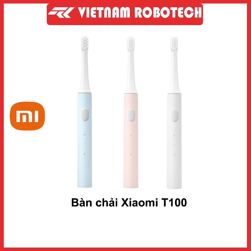 Bàn chải đánh răng, bàn chải điện Xiaomi Mijia T100 pin sạc - VIETNAMROBOTECH