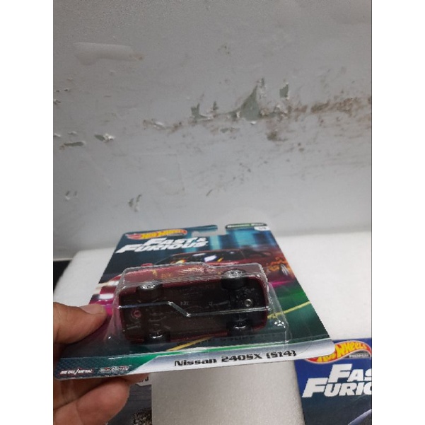 Xe Hot Wheels real riders 240sx s14 series fnf,  hàng hiếm