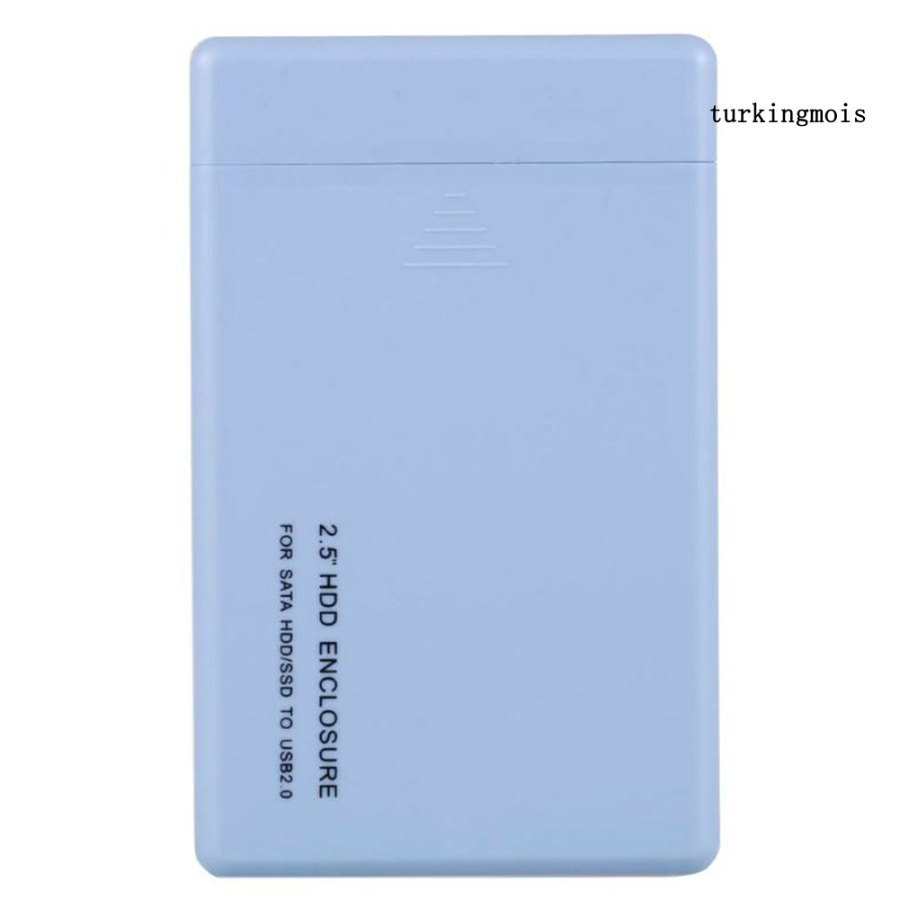 Hộp Đựng Ổ Cứng Ngoài 480m / Bps 2.5inch Sata Usb 2.0 Kèm Phụ Kiện | BigBuy360 - bigbuy360.vn