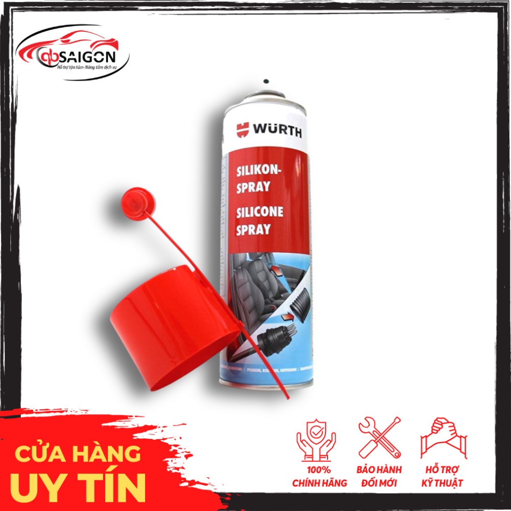 ] 🚗 Dầu Silicon Bảo Dưỡng Đa Năng 500ml-Wurth-Đức-0893221