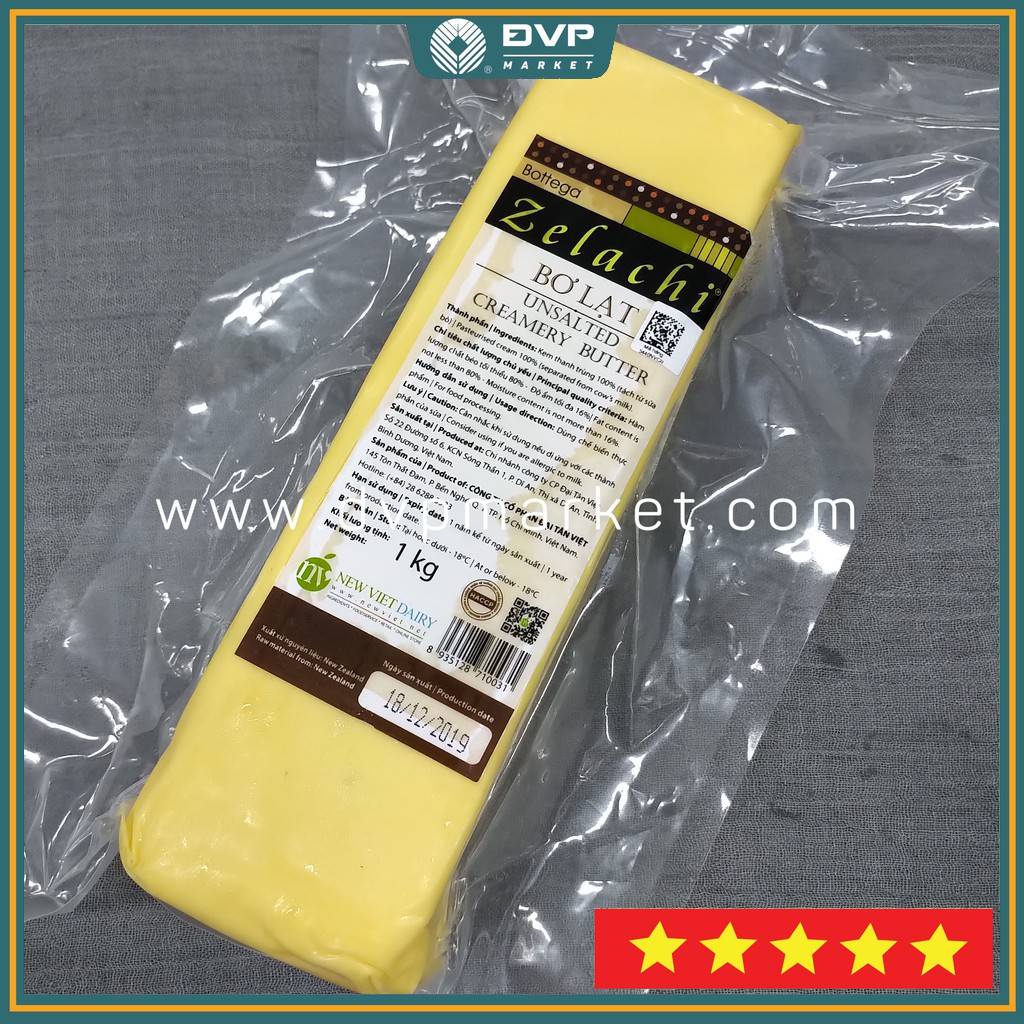 Bơ lạt Bottega Zelachi khối 1kg