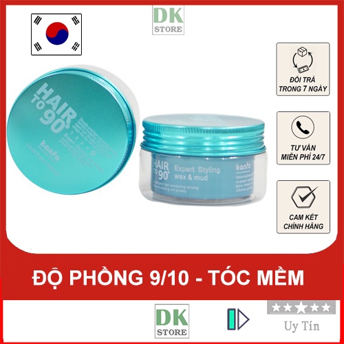 Sáp Vuốt Tóc Nam Nữ - Wax Vuốt Tóc Nam Nữ Hairto90 KANFA [chính hãng]
