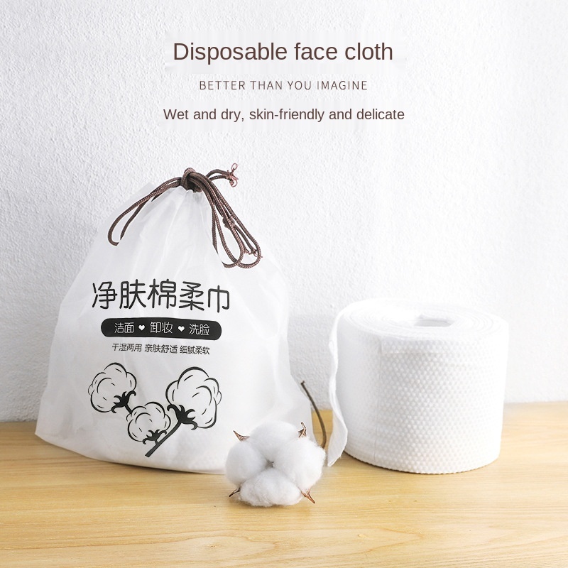 Khăn giấy Cotton dùng một lần tiện dụng cho nữ