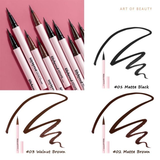 Kẻ mắt nước chống trôi Lilybyred AM9 To PM9 Survival Pen Liner