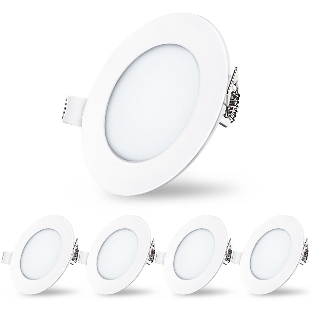 Bộ 5 đèn Led downlight âm trần siêu mỏng 12W