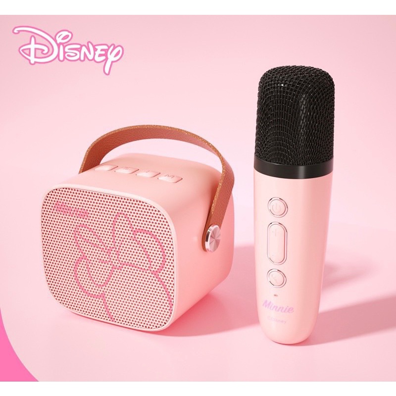 Bộ loa mic ktv bluetooth Disney mini dễ thương hát nhẹ MK255