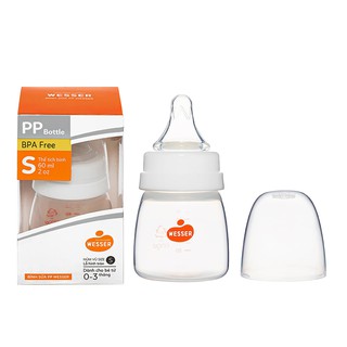 Bình sữa wesser pp 60ml/140ml/250ml