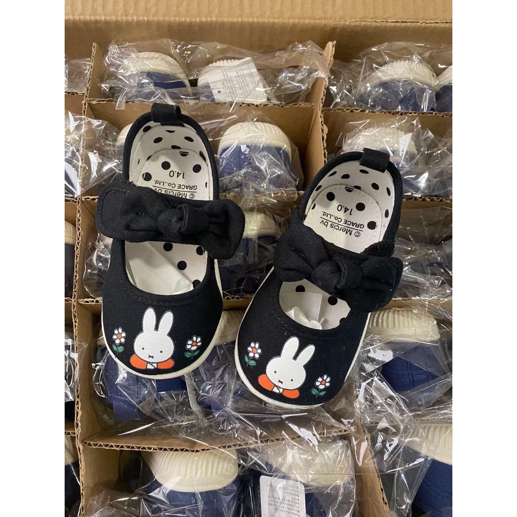 Giày vải Miffy Nhật bé gái