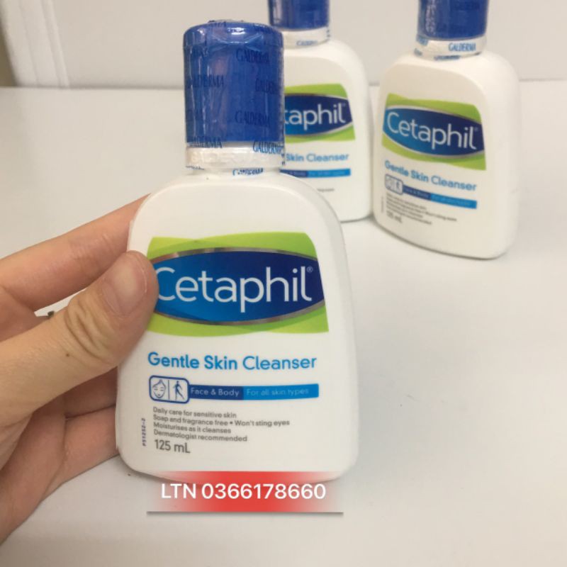 Sữa Rửa Mặt Cetaphil Gentle Skin Cleanser 125ml ( canada)