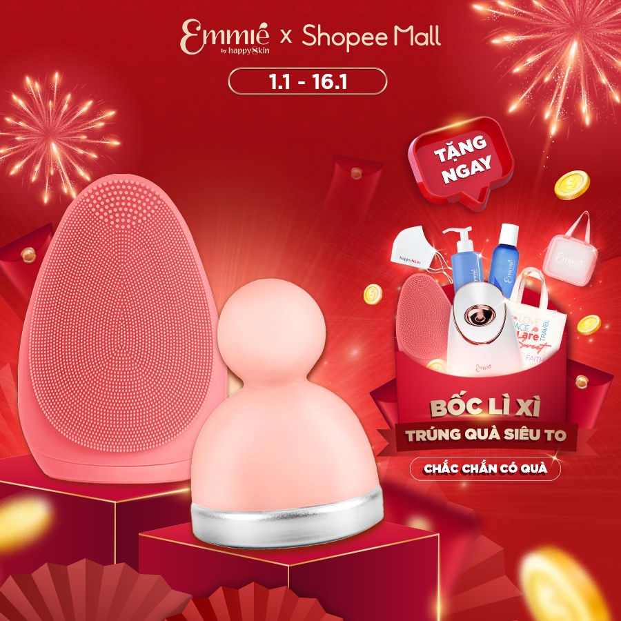 [Mã FMCGMALL -8% đơn 250K] Bộ sản phẩm &quot;bảo bối&quot; se khít lỗ chân lông - Emmié by Happy Skin