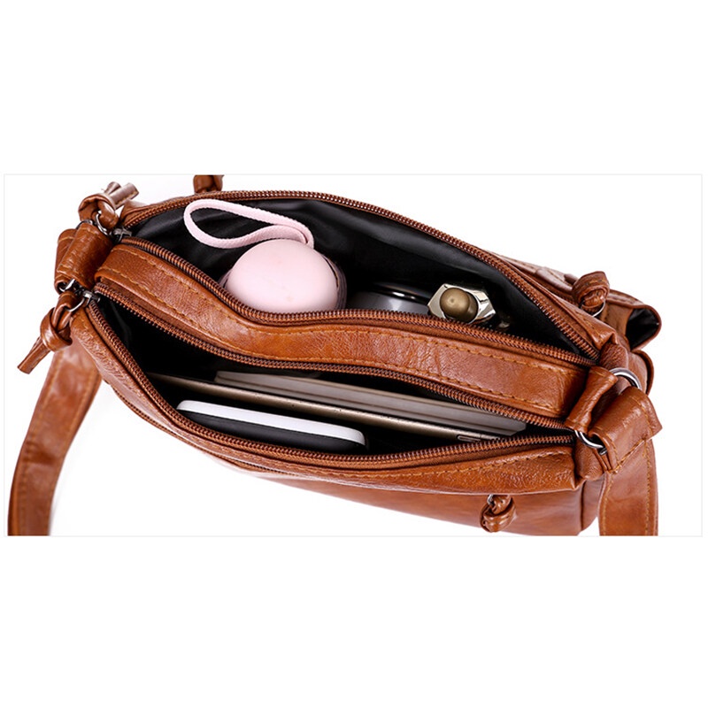 Túi xách YADOU da PU cỡ lớn thiết kế mới đơn giản thời trang Âu Mỹ