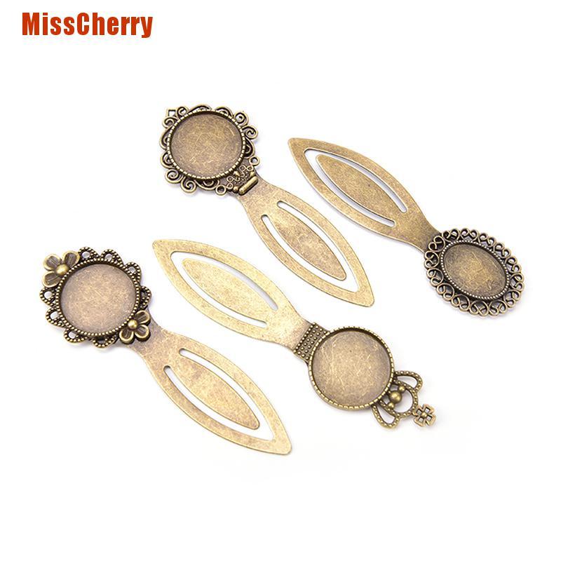 Kẹp Đánh Dấu Sách Bằng Đồng Hình Tròn 20mm