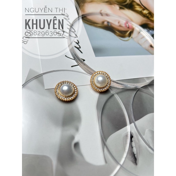 Phụ kiện mạ kim hình tròn, trái tim , vuông